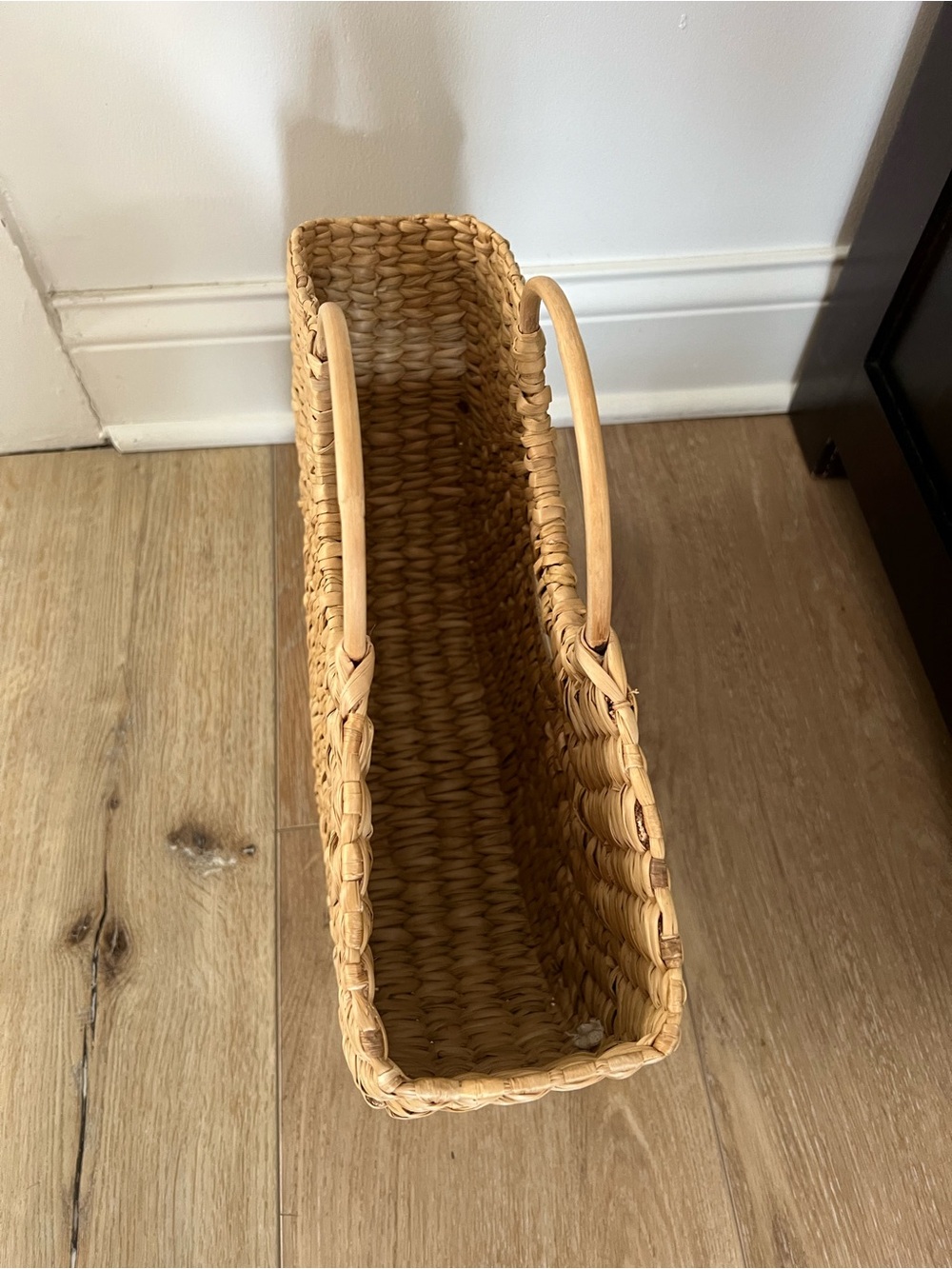 Zara Woven Basket Bag - Picture 3 of 5
